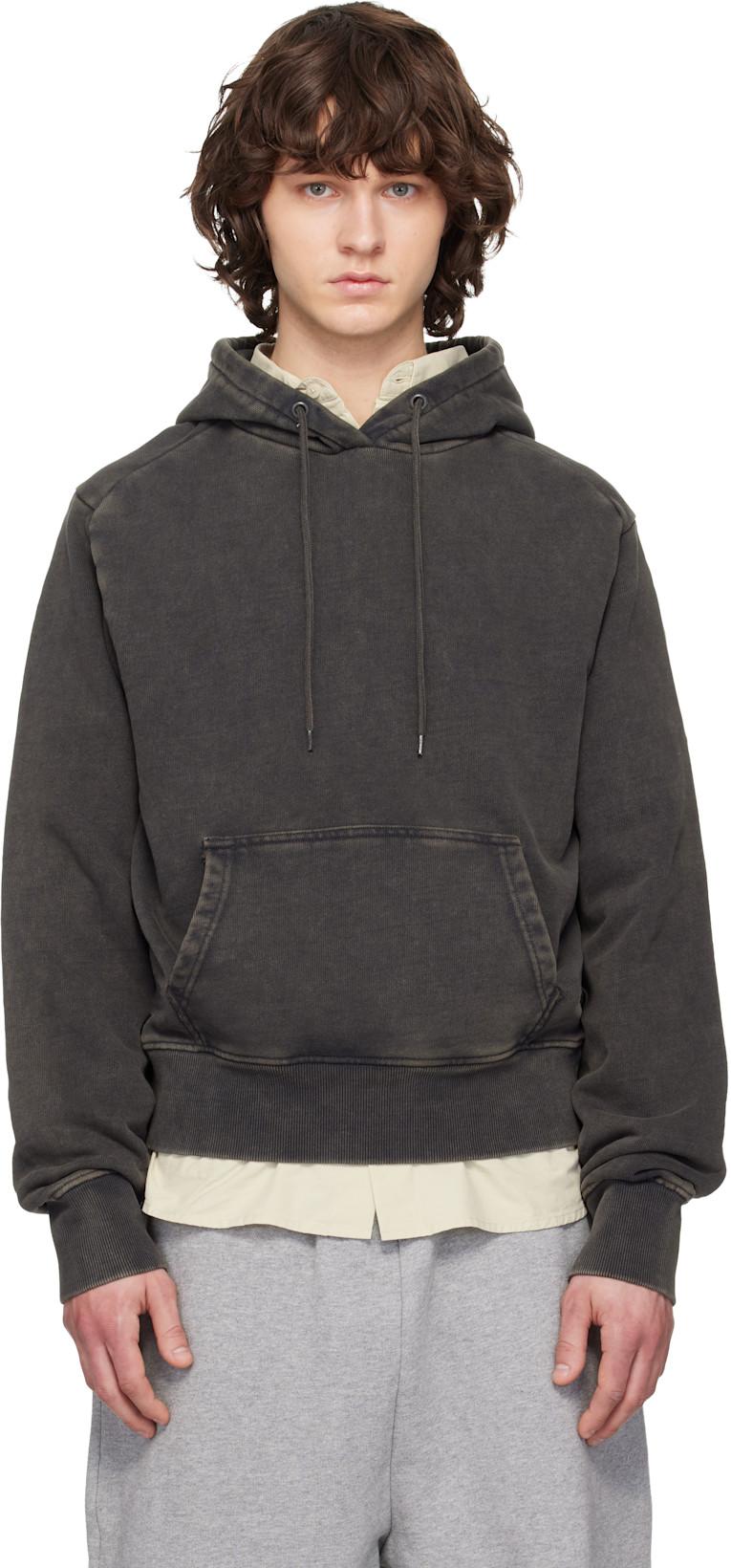 Black Standard Hoodie by ENTIRE STUDIOS