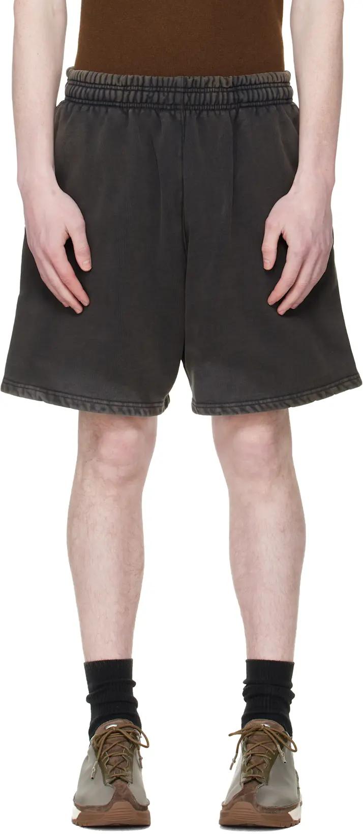 Black Standard Sweat Shorts by ENTIRE STUDIOS