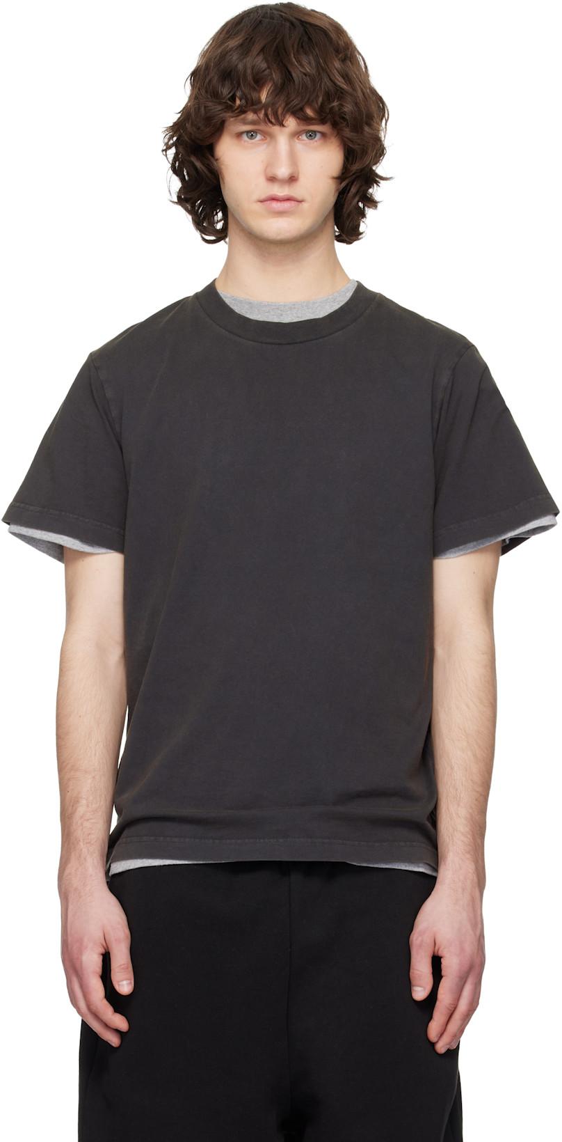 Black Standard T-shirt by ENTIRE STUDIOS
