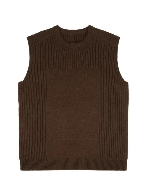 Block ribbed vest by ENTIRE STUDIOS
