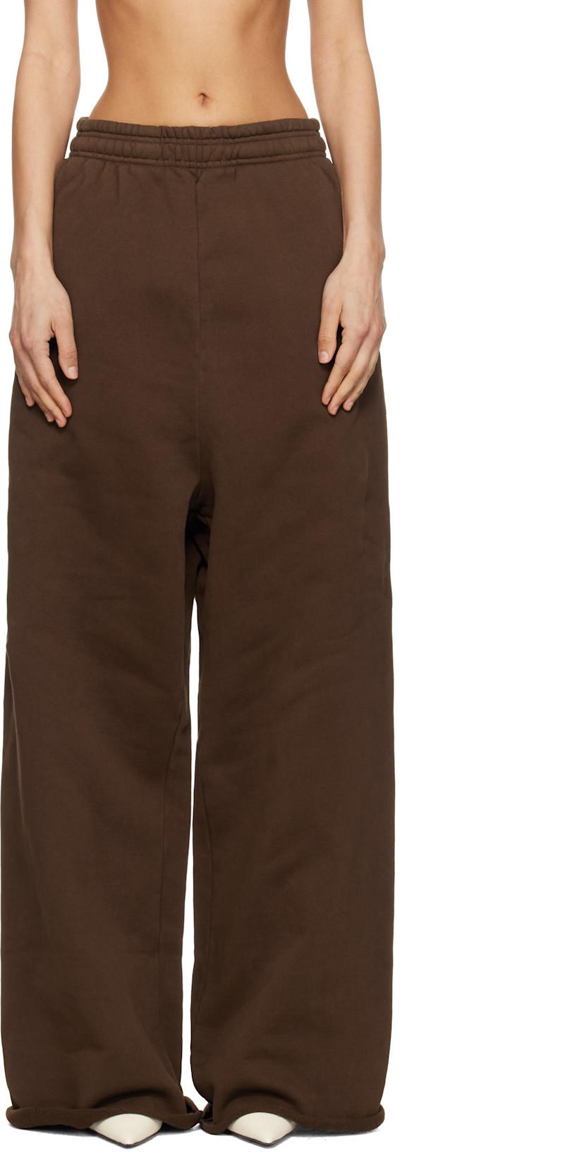 Brown Full Sweatpants by ENTIRE STUDIOS