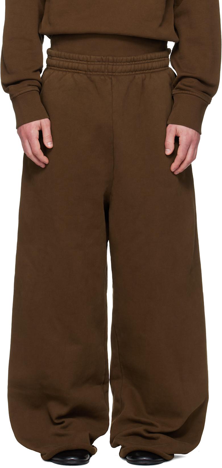Brown Full Sweatpants by ENTIRE STUDIOS