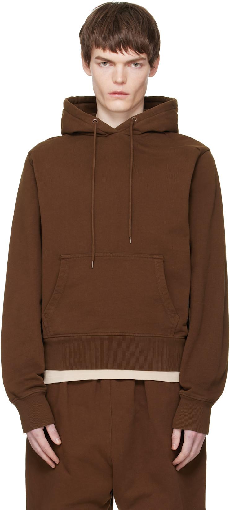 Brown Standard Hoodie by ENTIRE STUDIOS