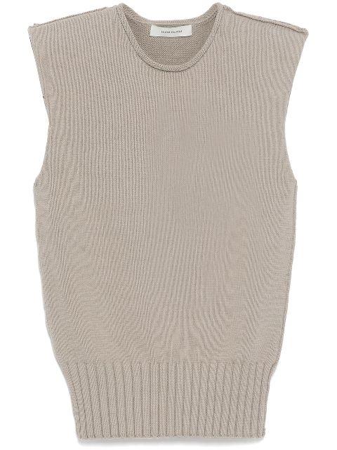Burns knit vest by ENTIRE STUDIOS