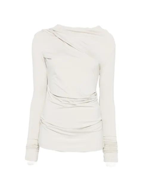 Drape long-sleeve top by ENTIRE STUDIOS