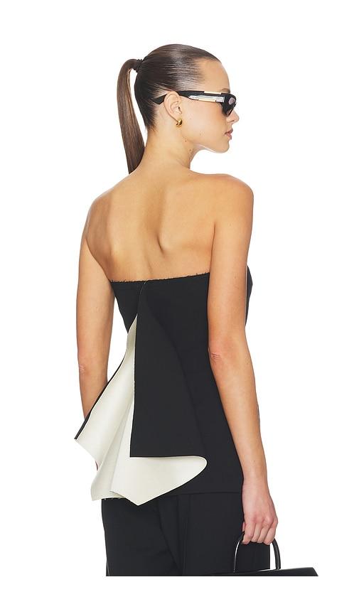 Entire Studios Fin Tube Top in Black by ENTIRE STUDIOS