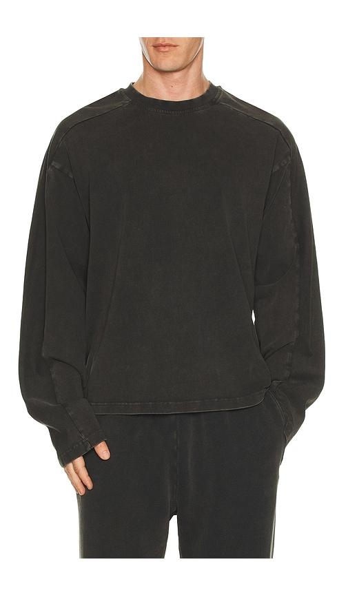 Entire Studios Heavy Long Sleeve Tee in Black by ENTIRE STUDIOS