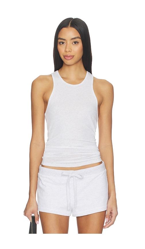 Entire Studios Muscle Tank Top in Grey by ENTIRE STUDIOS