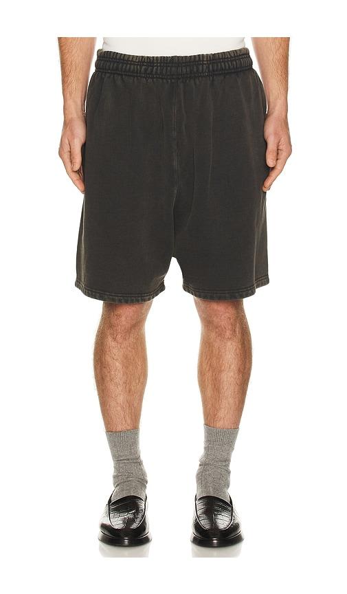 Entire Studios Standard Sweatshort in Black by ENTIRE STUDIOS