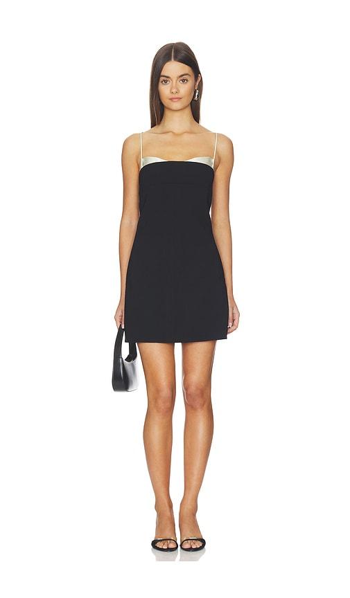 Entire Studios Tailored Mini Dress in Black by ENTIRE STUDIOS