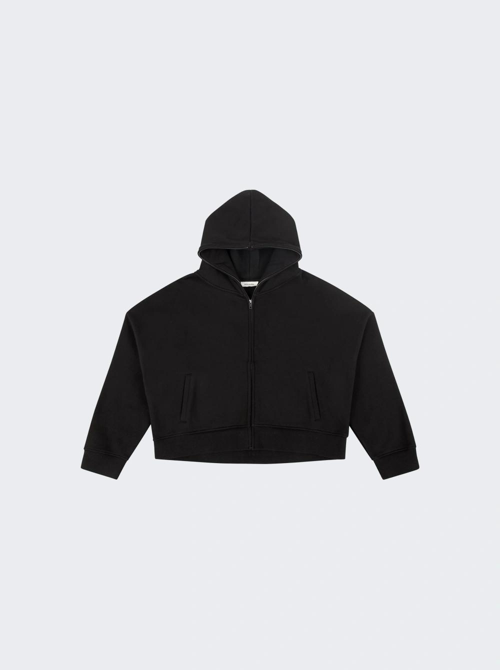Eternal Zip Hoodie Black  | The Webster by ENTIRE STUDIOS