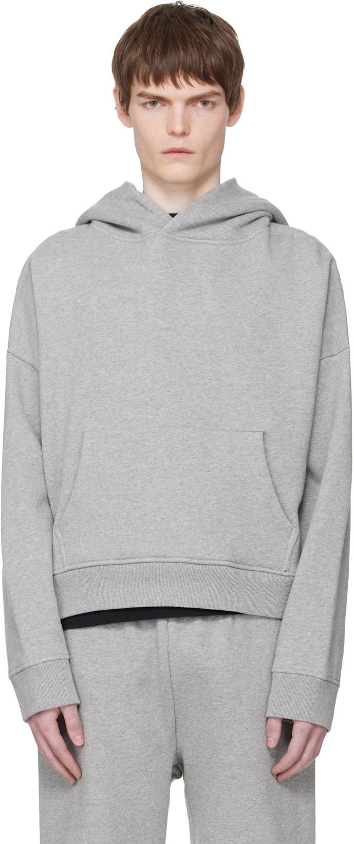 Gray Heavy Hoodie by ENTIRE STUDIOS