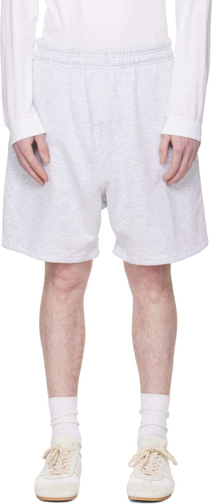 Gray Standard Sweat Shorts by ENTIRE STUDIOS