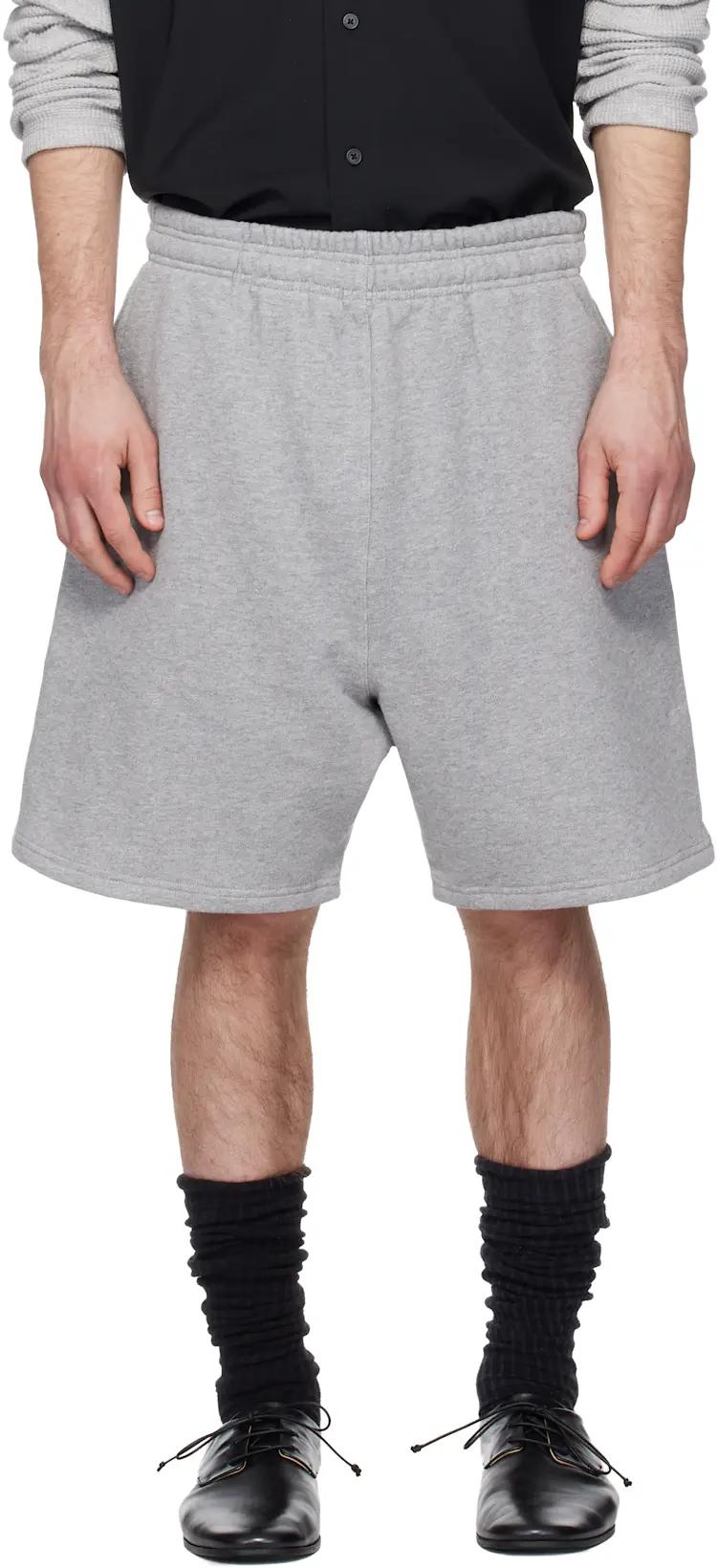 Gray Standard Sweat Shorts by ENTIRE STUDIOS