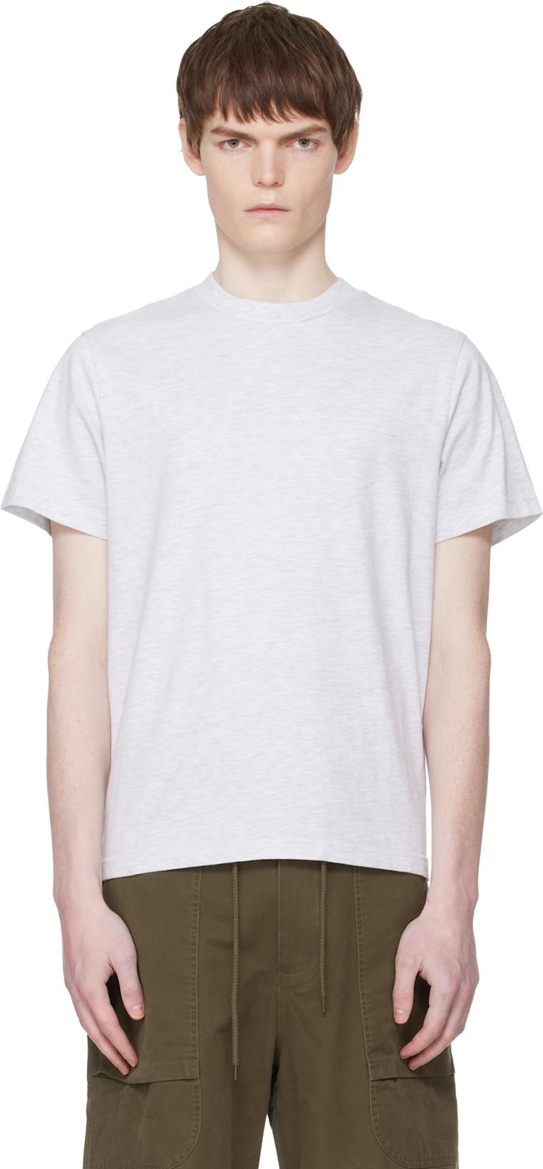 Gray Standard T-shirt by ENTIRE STUDIOS
