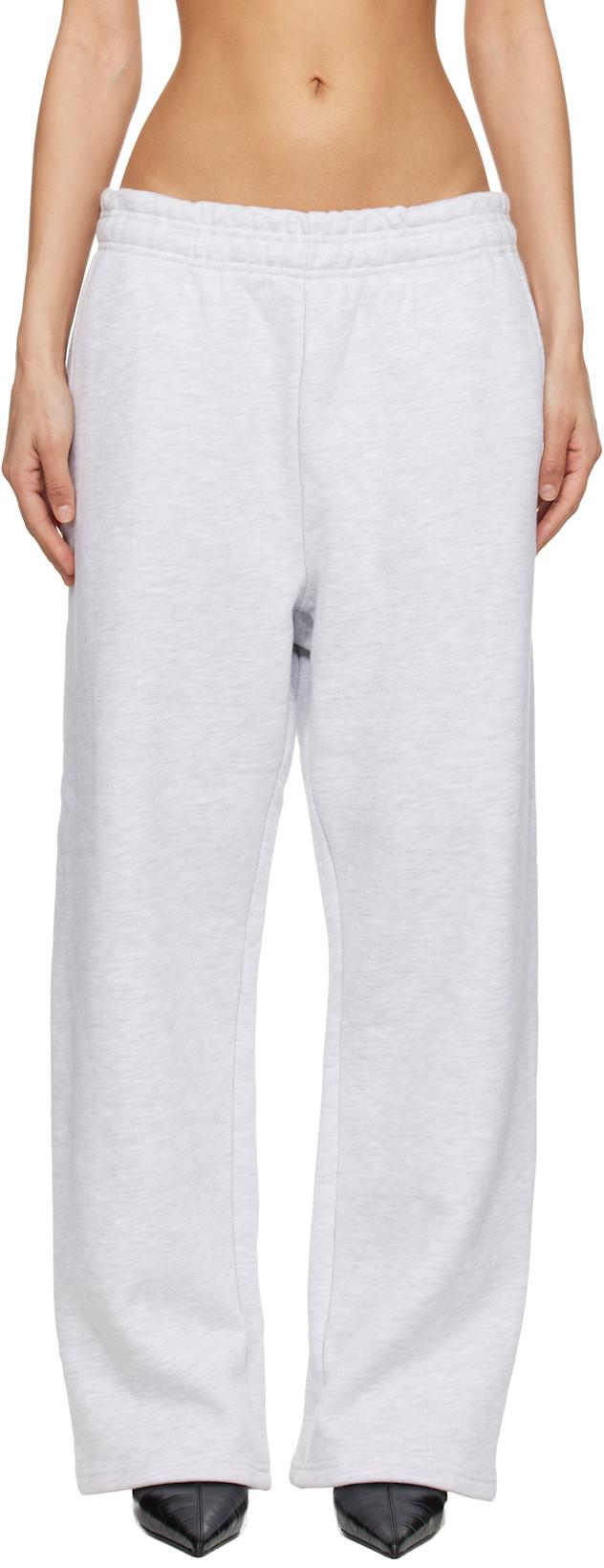 Gray Straight Leg Sweatpants by ENTIRE STUDIOS