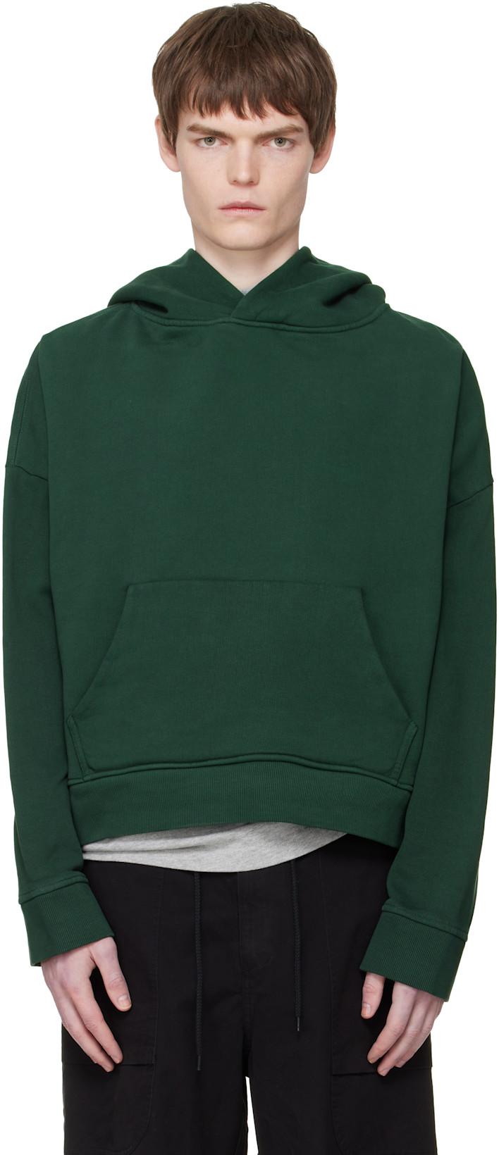 Green Heavy Hoodie by ENTIRE STUDIOS