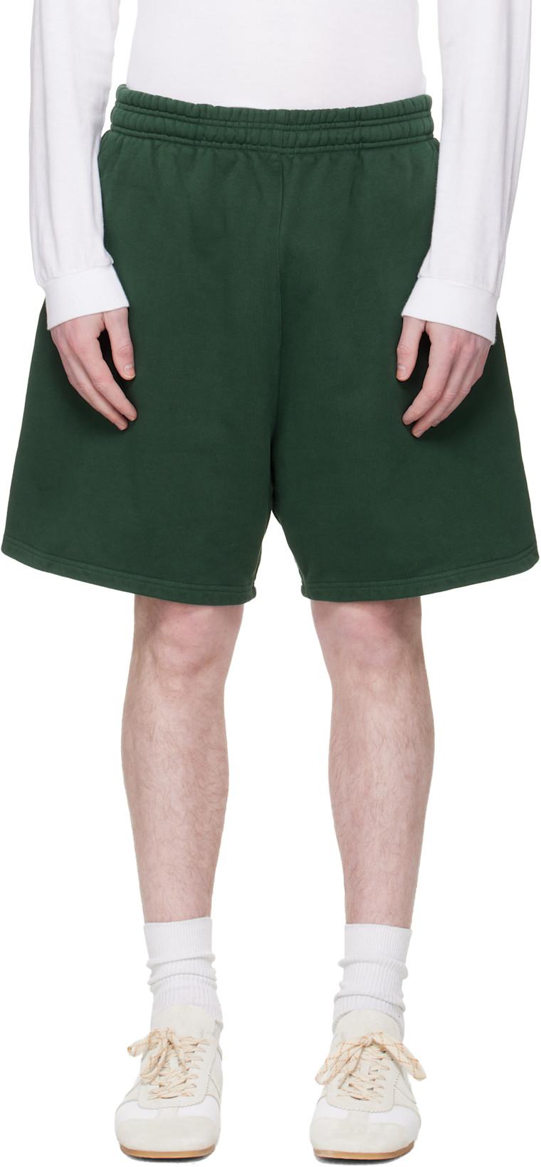 Green Standard Sweat Shorts by ENTIRE STUDIOS
