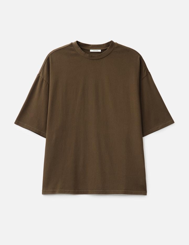 Heavy Boxy Tee Brunette by ENTIRE STUDIOS