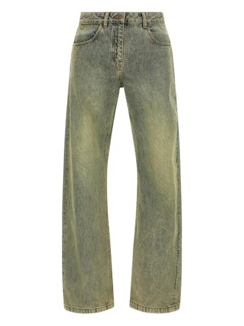 Lean stonewash-effect jeans by ENTIRE STUDIOS