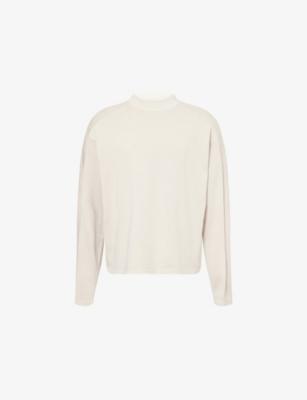 Long-Sleeve Washed Crewneck Cotton T-Shirt&nbsp; by ENTIRE STUDIOS