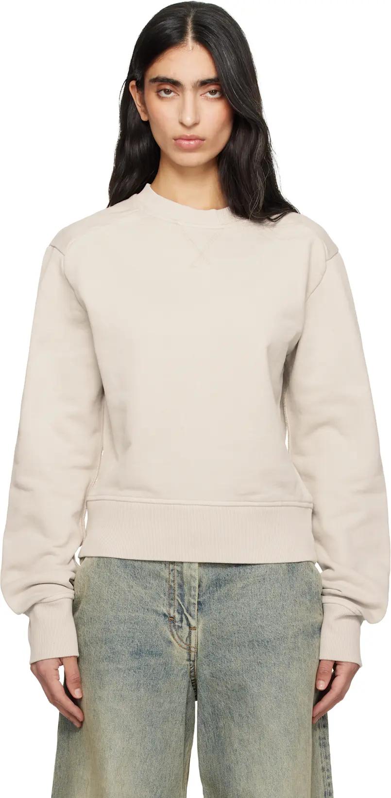 Off-White Pod Crew Sweatshirt by ENTIRE STUDIOS