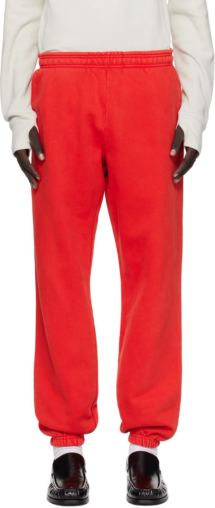 Red Heavy Sweatpants by ENTIRE STUDIOS