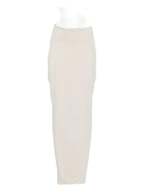Tide draped maxi skirt by ENTIRE STUDIOS