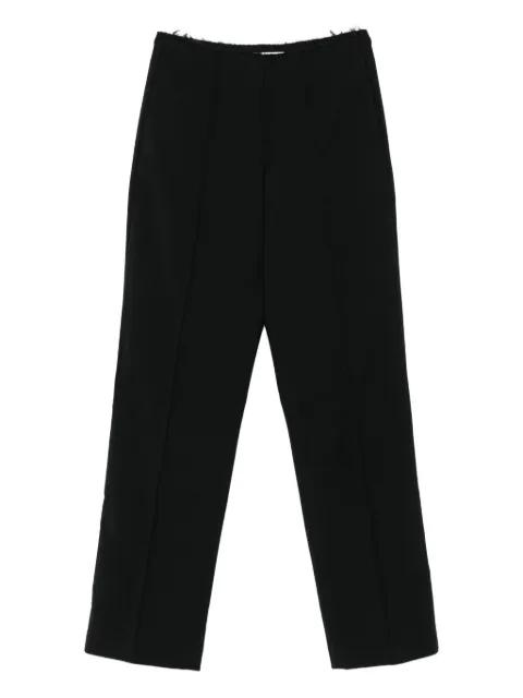 Zerobound raw-edge trousers by ENTIRE STUDIOS