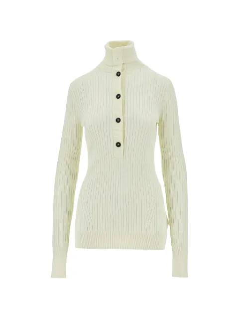 button turtleneck sweater by ENTIRE STUDIOS