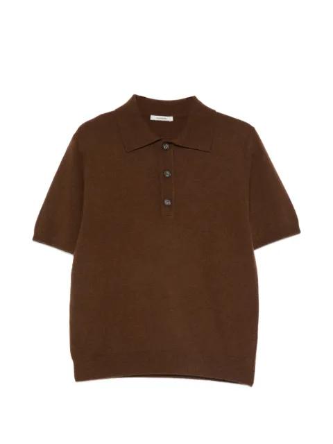 buttoned short-sleeve polo shirt by ENTIRE STUDIOS