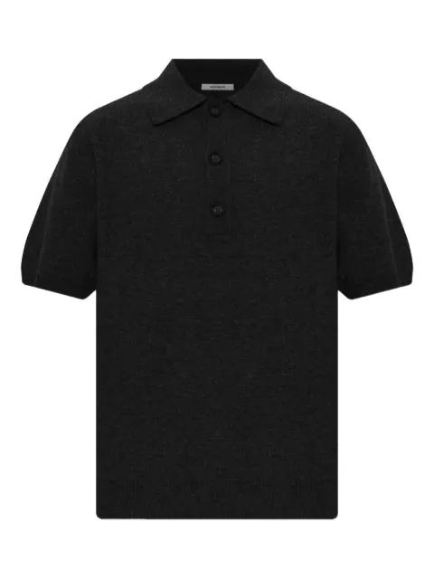 buttoned short-sleeve polo shirt by ENTIRE STUDIOS