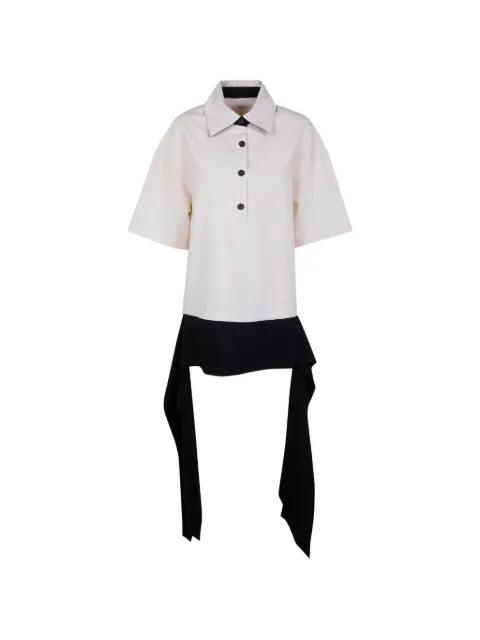 buttoned tie shirt by ENTIRE STUDIOS