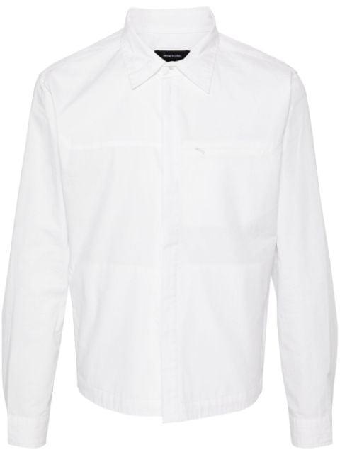 classic-collar cotton shirt by ENTIRE STUDIOS