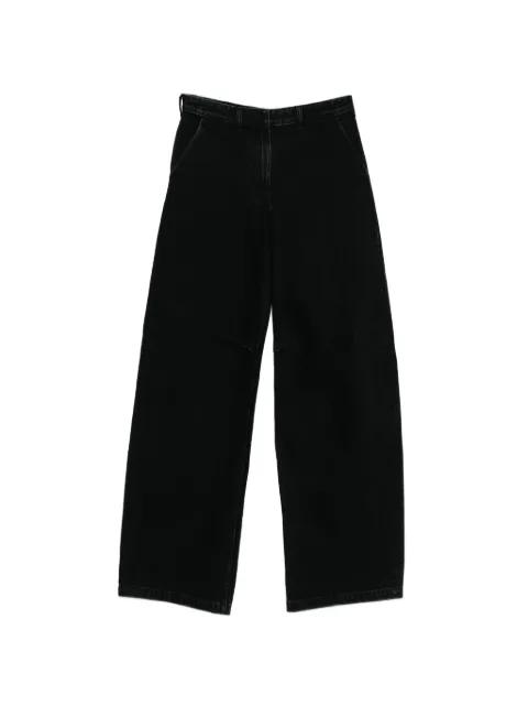 cotton wide-leg jeans by ENTIRE STUDIOS