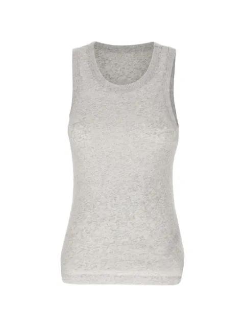crew neck sleeveless top by ENTIRE STUDIOS