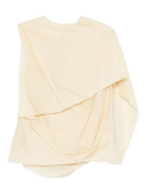 draped blouse by ENTIRE STUDIOS