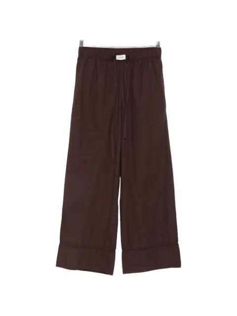 drawstring-fastening palazzo pants by ENTIRE STUDIOS