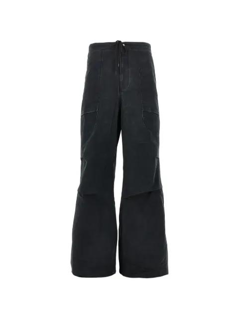 drawstring high-rise trousers by ENTIRE STUDIOS