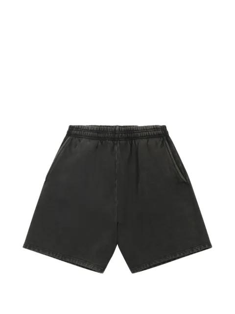 elastic-waistband cotton track shorts by ENTIRE STUDIOS