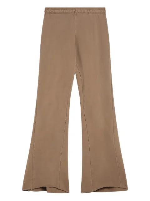 elasticated-waist flared trousers by ENTIRE STUDIOS