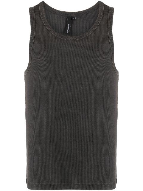 fine-ribbed tank top by ENTIRE STUDIOS