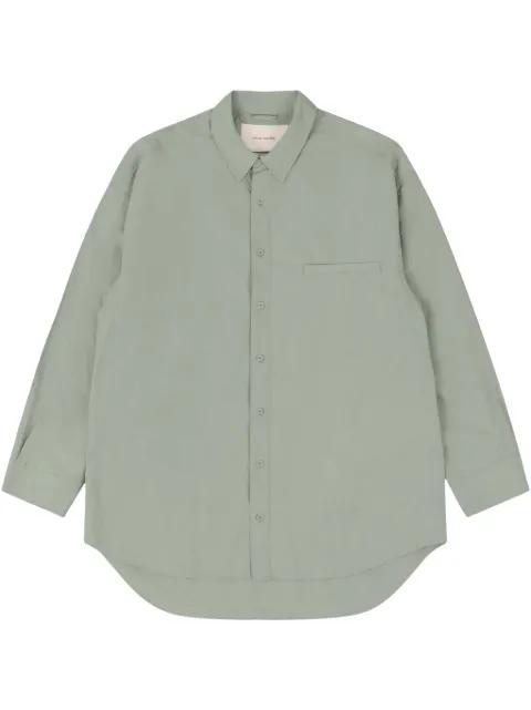 oversized button-up shirt by ENTIRE STUDIOS