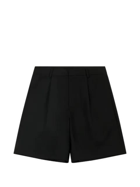 pleated tailored shorts by ENTIRE STUDIOS