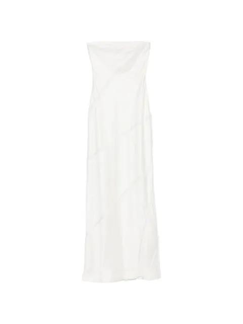 ribbon bandeau dress by ENTIRE STUDIOS