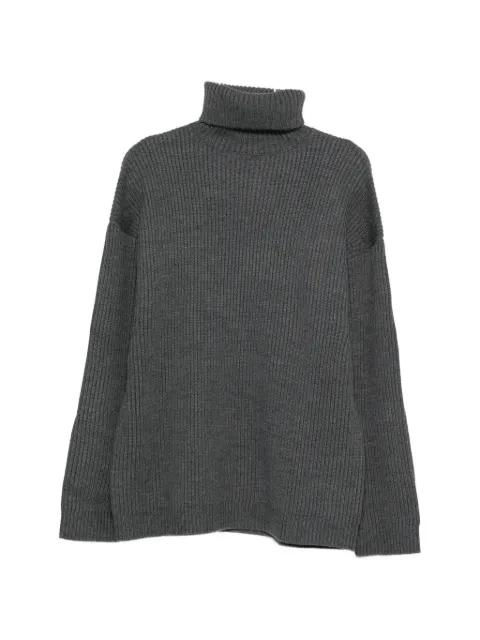 roll neck ribbed sweater by ENTIRE STUDIOS