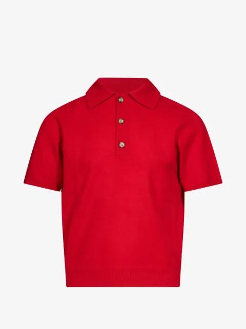 short-sleeve polo shirt by ENTIRE STUDIOS