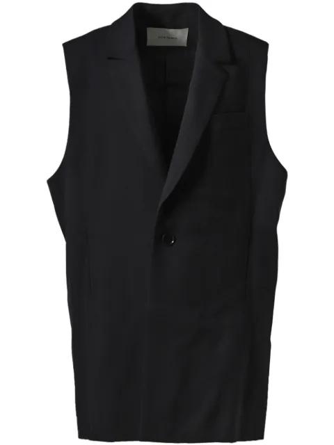 single-breasted waistcoat by ENTIRE STUDIOS