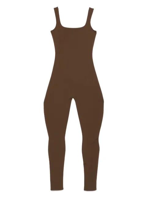 square neck jumpsuit by ENTIRE STUDIOS
