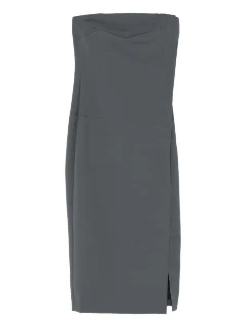 strapless midi dress by ENTIRE STUDIOS